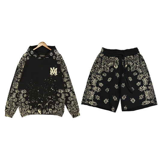 Amiri hoodie short set