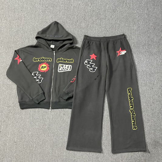 Broken planet tracksuit