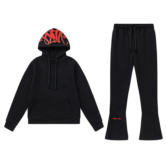 syna tracksuit ''black and red''